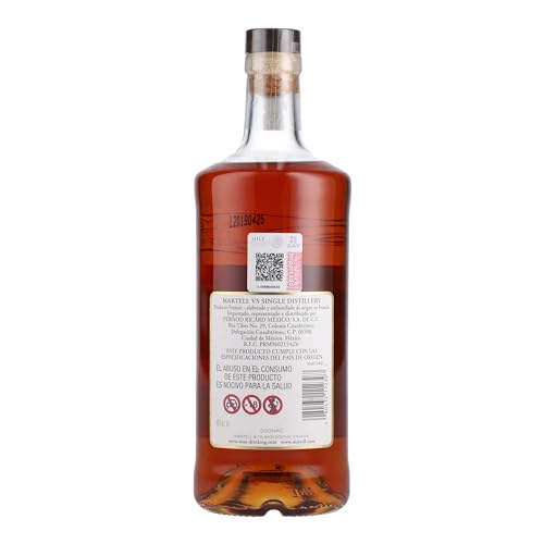 Martell V.S. Fine Cognac 1715 – Einzigartiger Cognac mit würzigem Geschmack – Ideal als Geschenk oder für besondere Anlässe geeignet – 1 x 0,7 L - 2