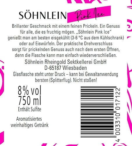 Söhnlein Brillant Pink Ice (1 x 0,75 l) - 6