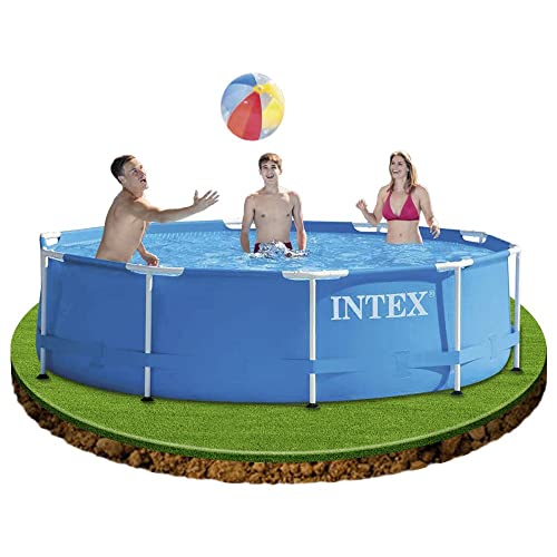 Intex Metal Frame Pool - Aufstellpool - Blau - Ø 305 x 76 cm - 2