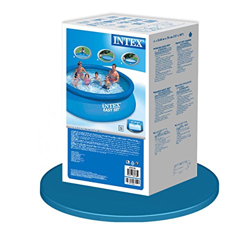 Intex Easy Set Pool – Aufstellpool, Blau, 366cm x 366cm x 76cm - 4