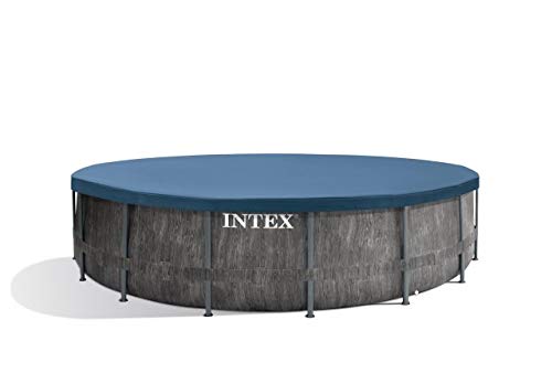 Intex 15FT X 48IN GREYWOOD Prism Frame Premium Pool Set - 4