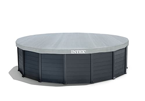 Intex Schwimmbad Ø 478 x 124 cm Gestellbecken Set Graphit - 6