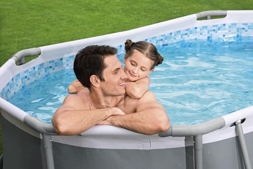 Bestway Power Steel Pools-Oval, mehrfarbig - 3