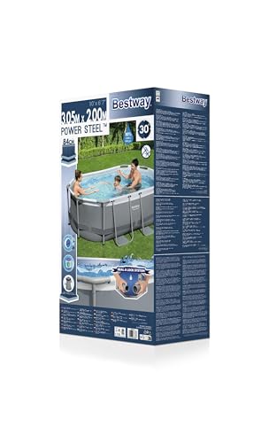 Bestway Power Steel Pools-Oval, mehrfarbig - 5