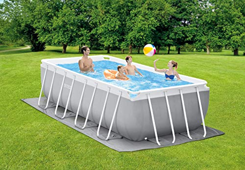 Intex 4M X 2M X 1.22M Prism Frame Rectangular Pool Set - 4