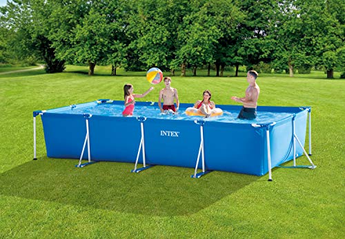 Intex 4.5M X 2.2M X 0.84M Rectangular Frame Pool Set - 3