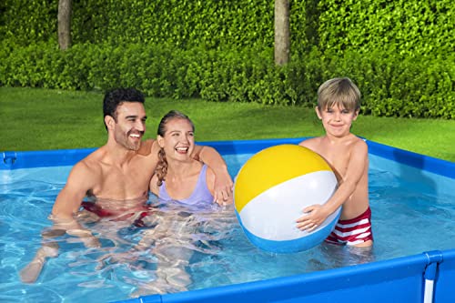 Bestway Steel Pro Frame Pool-Set mit Filterpumpe 300 x 201 x 66 cm, blau, eckig - 13