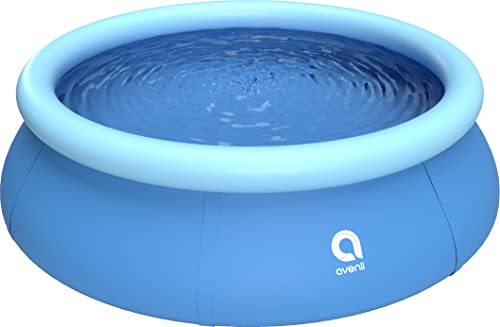 Avenli Pool 244 x 63 cm Family Prompt Set Pool Aufstellpool ohne Pumpe Pool-Set blau Gartenpool rund Schwimmbecken für Familien & Kinder - 2