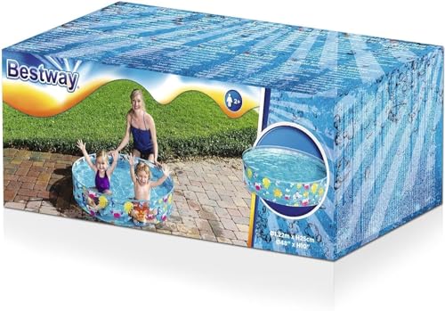 Bestway FillN Fun Planschbecken, Sparking Sea, 122 x 25 cm - 2