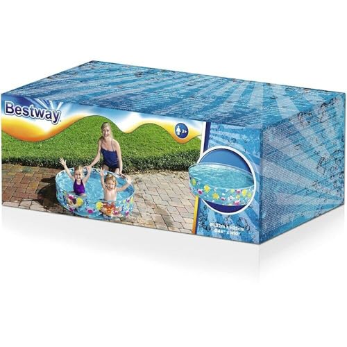 Bestway FillN Fun Planschbecken, Sparking Sea, 122 x 25 cm - 8