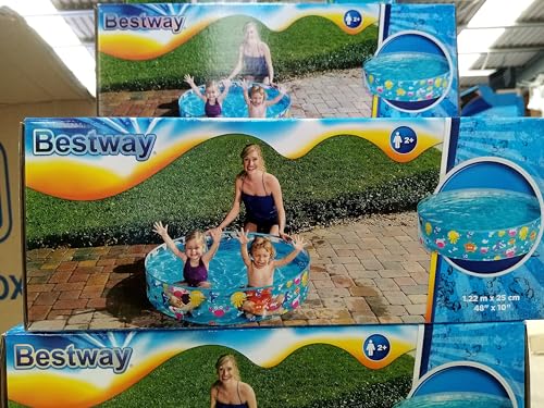 Bestway FillN Fun Planschbecken, Sparking Sea, 122 x 25 cm - 9