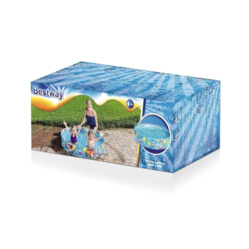 Bestway FillN Fun Planschbecken, Sparking Sea, 122 x 25 cm - 10