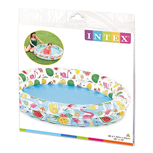 Intex 59421 Schwimmbad Just So Fruity, bunt, 1,22 m x 25 cm - 5