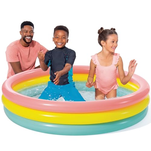 Intex 57412NP - Sunset Glow Baby Pool, 3-Ring, ø 114 x 25 cm - 2