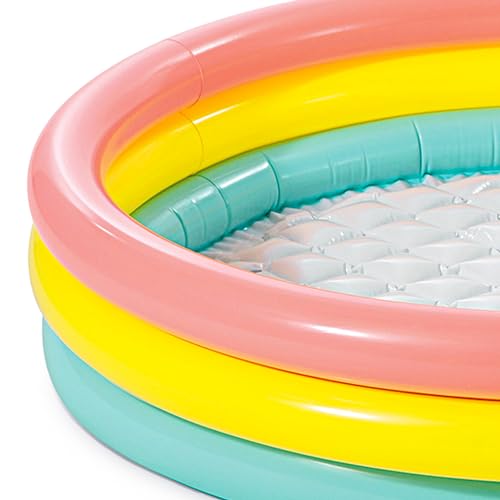 Intex 57412NP - Sunset Glow Baby Pool, 3-Ring, ø 114 x 25 cm - 3