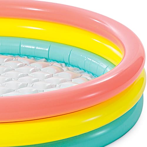 Intex 57412NP - Sunset Glow Baby Pool, 3-Ring, ø 114 x 25 cm - 7