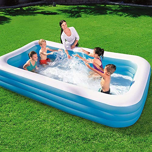 Bestway Family Pool Deluxe, aufblasbares Kinder-Planschbecken 305 x 183 x 56 cm - 2