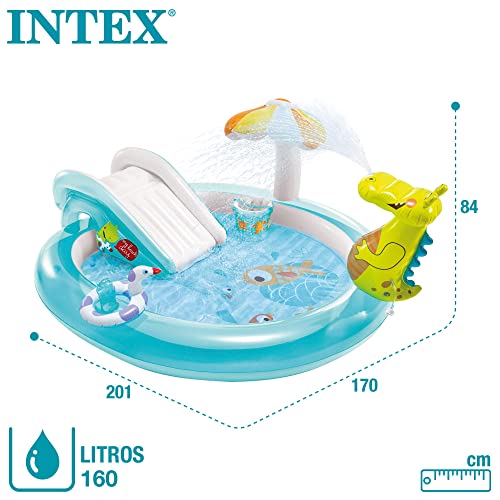 Intex Gator Play Center, Rund, 229x152x56 cm - 6