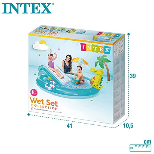 Intex Gator Play Center, Rund, 229x152x56 cm - 7