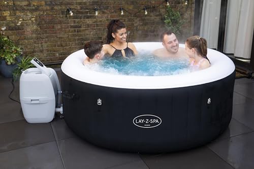 Bestway LAY-Z-SPA Miami AirJet™ Whirlpool, 180 x 66 cm, 2-4 Personen, rund, schwarz - 2