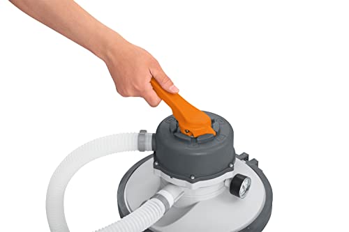 Bestway Flowclear Sandfilteranlage 3.028 l/h, 85 W, Weiß - 11