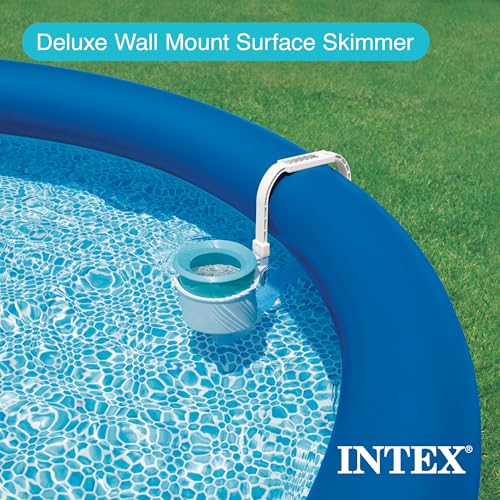 Intex Oberflächenskimmer – Deluxe Oberflächenskimmer zur Wandmontage – Hängeskimmer, 28000E, Grau, ‎20.96 x 24.13 x 33.02 cm - 2