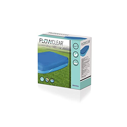 Bestway Flowclear PE-Abdeckplane für Family Pools, Blau, 305 x 183 x 56 cm - 3