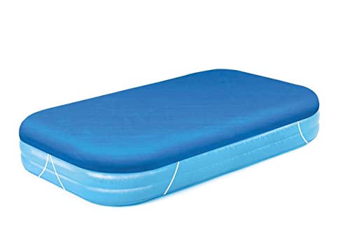 Bestway Flowclear PE-Abdeckplane für Family Pools, Blau, 305 x 183 x 56 cm - 8