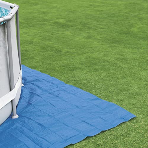 Bestway Flowclear™ quadratische Bodenplane, 488 x 488 cm, für Aufstellpools bis Ø 457 cm, blau - 3