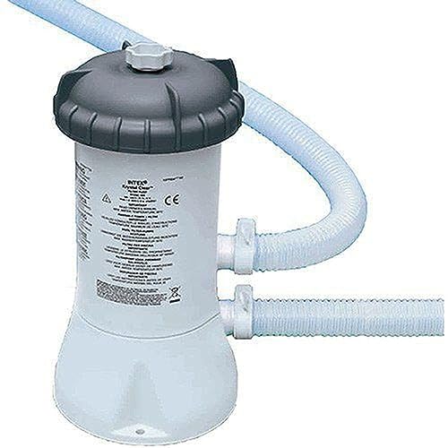 Intex 28604 Krystal Clear Cartridge Filter Pump - Pool Kartuschenfilteranlage - Grau, 2.000 l/h - 9